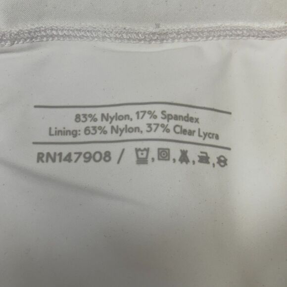 Outdoor Voices Women Golf Tennis Active Skort Skirt Size Large White C026 -16 - Picture 12 of 16